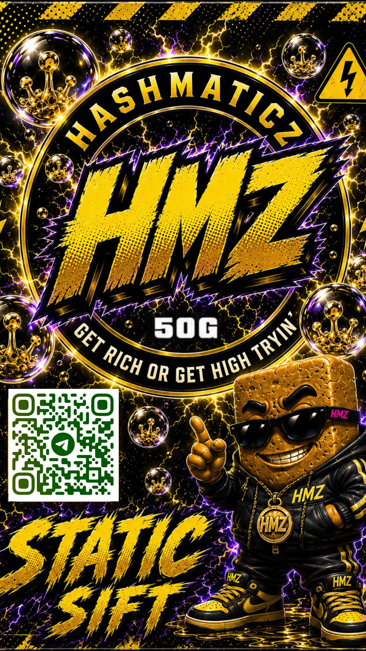 HashMaticZ HashMaticZ – Static Hash – 50g Plate