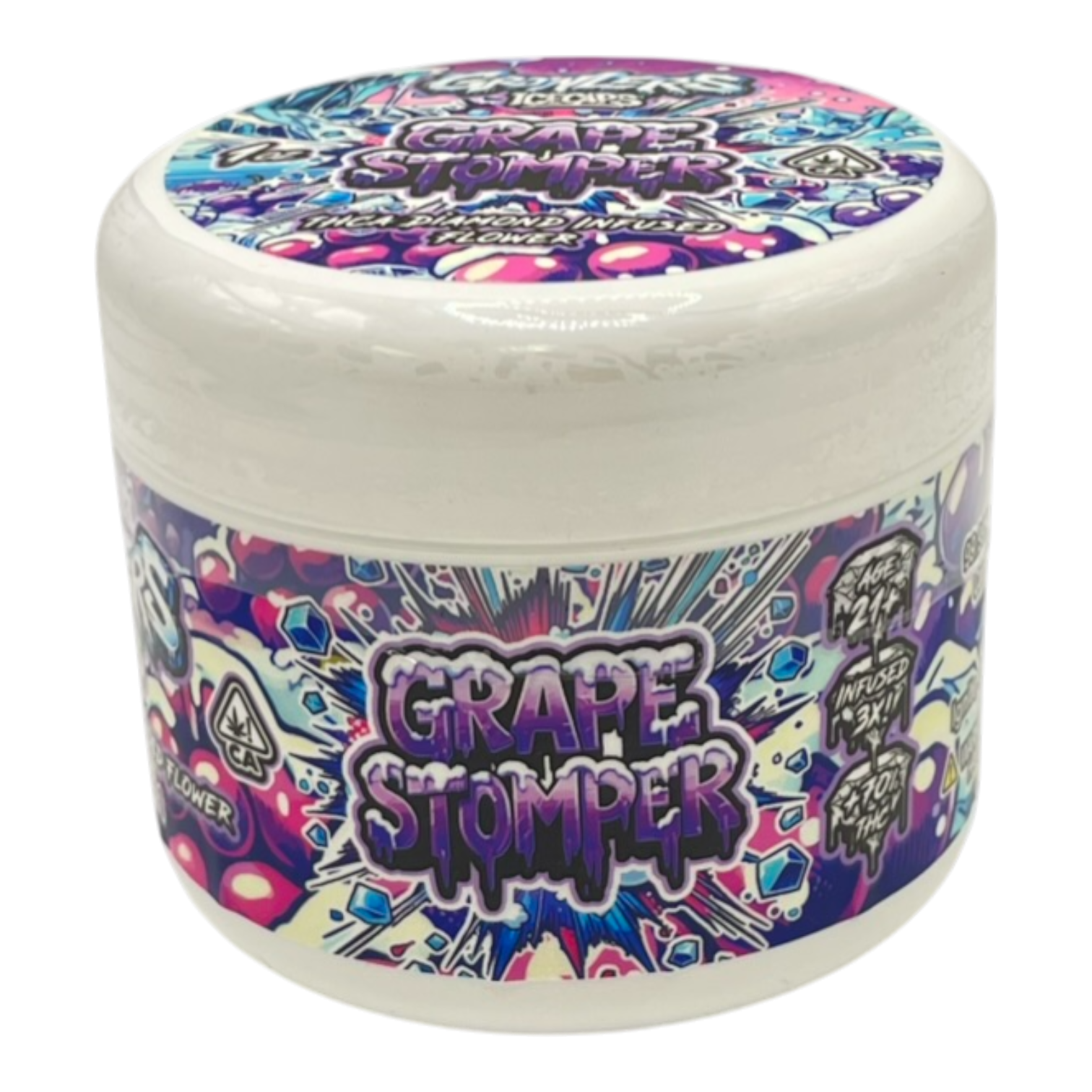 Grape Stomper Growlers Icecaps – 1 Oz