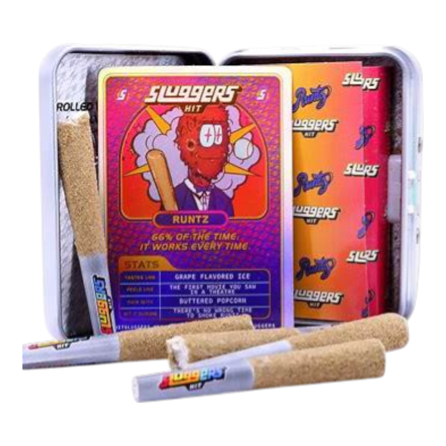Sluggers Juiced HIT 5‑Pack Pre-Rolls