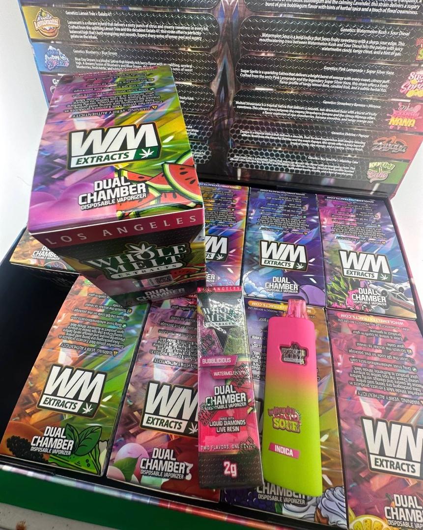 WholeMelt – 2g Dual Chamber Disposable – 10 Pack